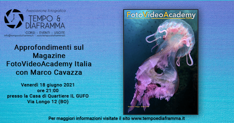 FotoVideoAcademy Italia di maggio 2021