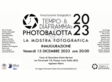 Inaugurazione mostra fotografica Photobalotta 2023