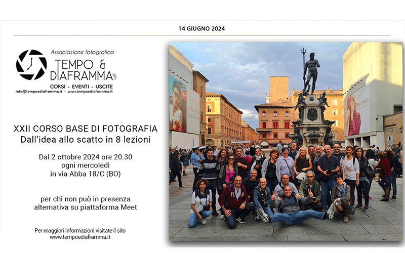 Corso base di fotografia