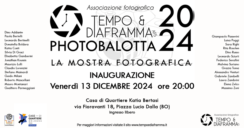 Photobalotta 2024 inaugurazione