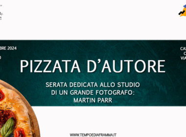 PIZZATA D’AUTORE serata dedicata ALLO STUDIO DI un grande fotografo MARTIN PARR