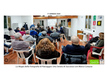 una serata dedicata alla fotografia di paesaggio con Marco Cavazza