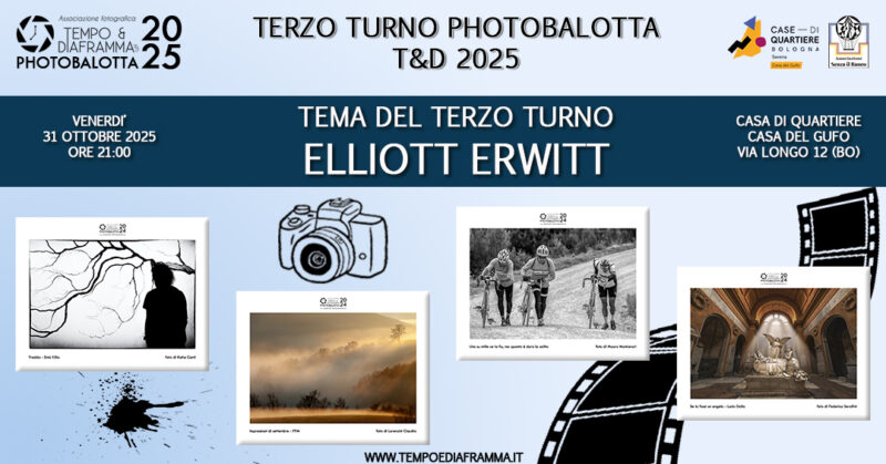 PhotoBalotta 2025 di Tempo e Diaframma – Terzo turno del concorso fotografico