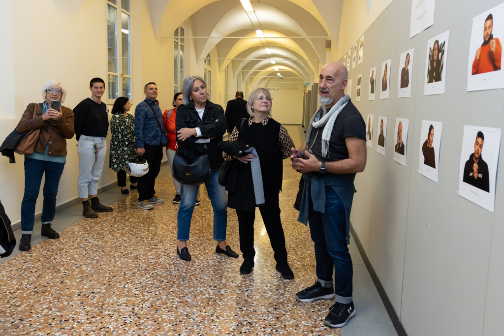 Inaugurazione mostra "ME&EM - Ritratti Parlanti