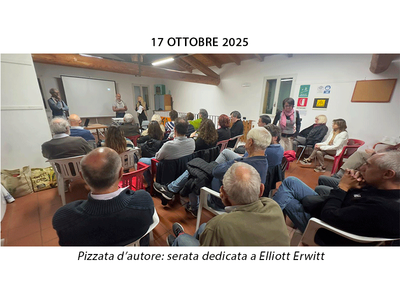 Pizzata d’autore: serata dedicata a Elliott Erwitt