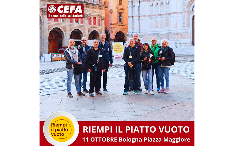 Tempo e Diaframma fotografi ufficiale a “Riempi il piatto vuoto” 2025