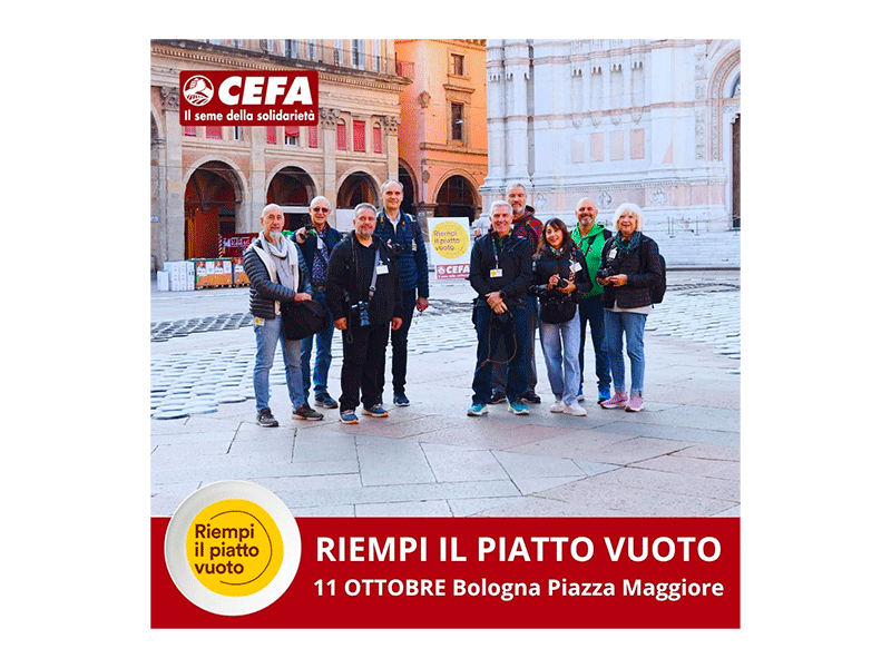 Tempo e Diaframma fotografi ufficiale a “Riempi il piatto vuoto” 2025