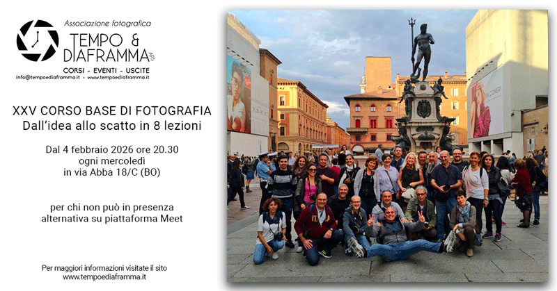 XXV Corso Base di Fotografia di Tempo e Diaframma