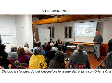 Dialogo tra lo sguardo del fotografo e lo studio dell’artista con Oriana Orsi